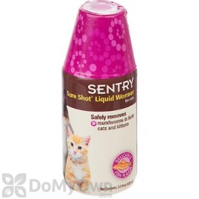 Sentry Sure Shot Liquid Wormer for Cat 