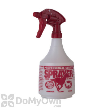 Miller Manufacturing 32 oz. Poly Trigger Spray Bottle - Red