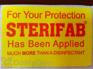 image of Steri-Fab Has Been Applied Sticker