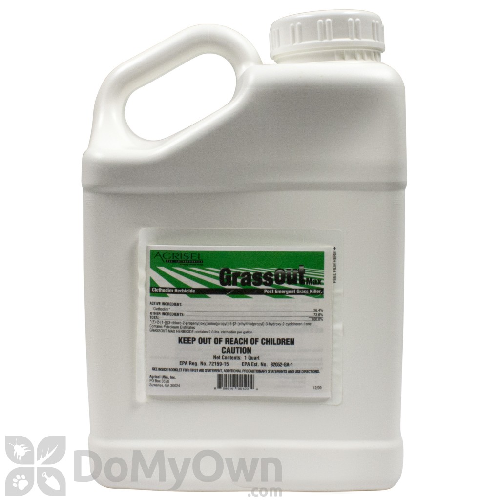 Grass Out Max 25.4 Clethodim Herbicide Free Shipping