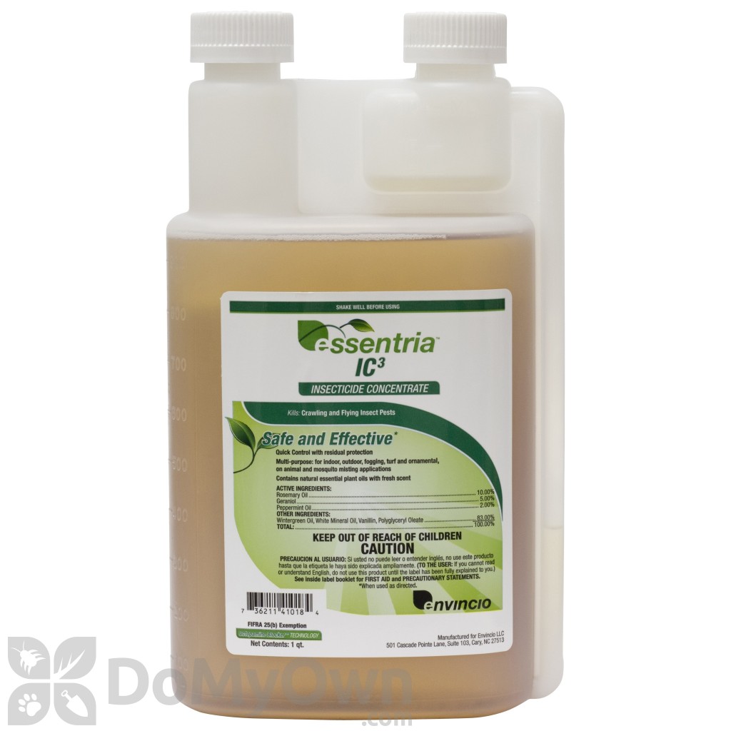 Essentria IC3 Insecticide Concentrate Natural Pest Control Free