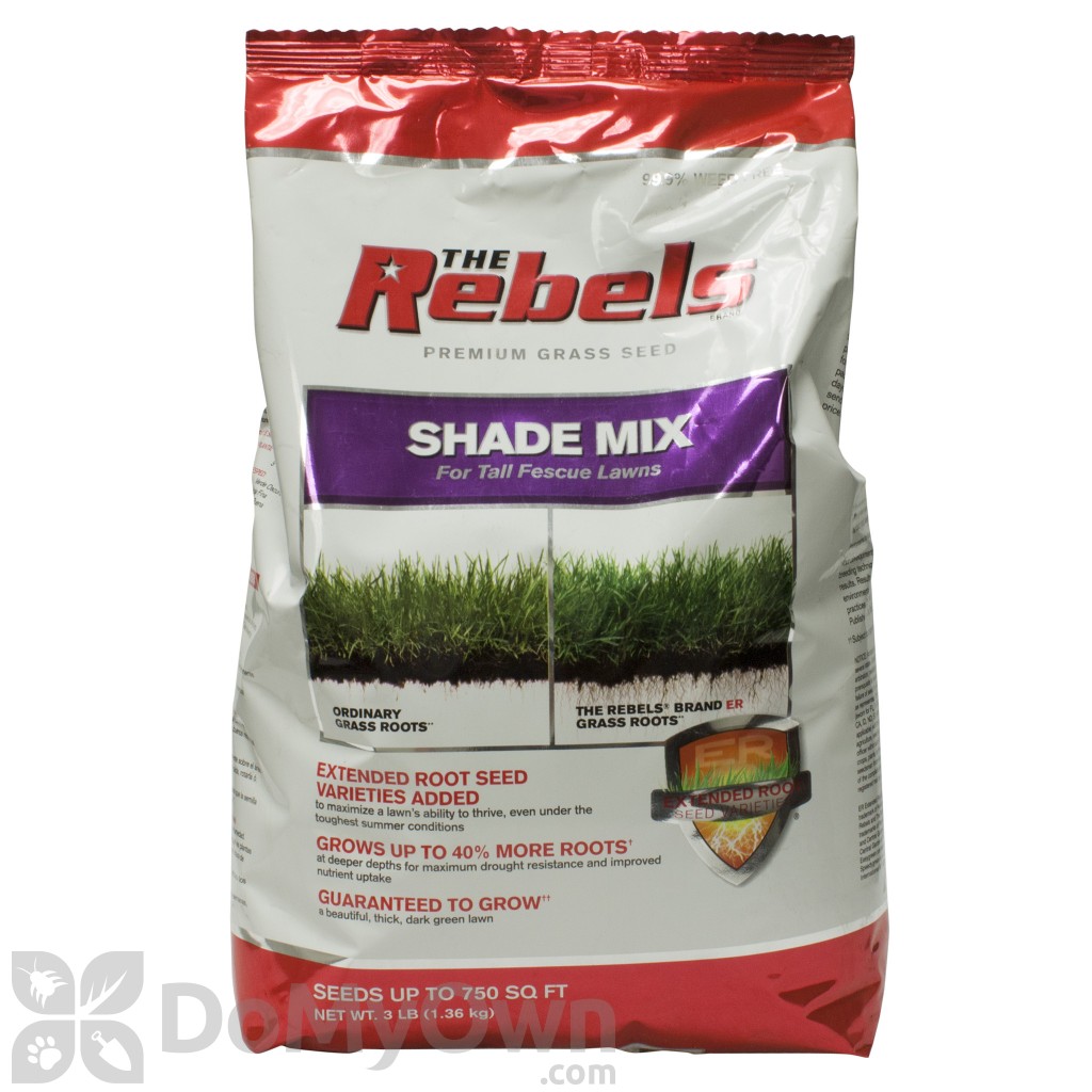 The Rebels Shade Mix for Tall Fescue 3 lbs.