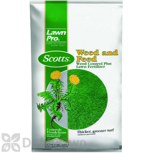 Scotts Lawn Pro Weed And Feed Weed Control Plus Lawn Fertilizer